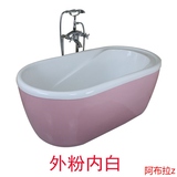 新款家用亚克力浴缸欧式贵妃缸双层保温缸独立式超大超深成人浴盆