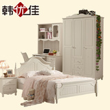 韩优佳卧室家具组合成套家具套装高箱床双人床四件套成人套房家具