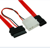 笔记本SATA光驱转台式机SATA+电源转接线 串口笔记本光驱SATA线