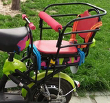 自行车后置座椅 单车山地车折叠车宝宝小孩子安全儿童后坐椅