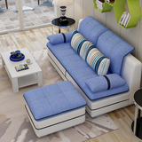沙发小户型沙发 布艺沙发 简约现代客厅家具组合三人位布沙发包邮