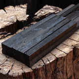 千年乌木佛珠料 阴沉铁力手串木料 方料碳化木料 DIY把玩乐器印章