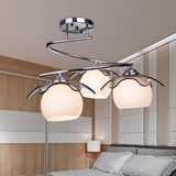 现代简约LED吸顶灯 客厅灯水晶灯浪漫卧室餐厅灯具圆形时尚吊灯饰