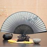 折扇日式女生复古工艺礼品扇子 中国古典风丝绸夏季竹扇批发特价