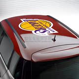NBA 科比易建联湖人队徽队标 个性车顶引擎盖 划痕刮痕汽车贴纸