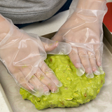 一次性凸点手套 加厚CPE塑料 薄膜 餐饮美容家务食品 出口日本