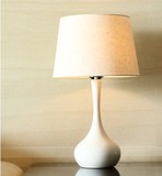 卧室床头台灯现代简约创意欧式可调光感应触摸台灯温馨装饰布艺灯