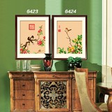 最新款印花十字绣书房客厅十字绣画宫廷名画古画中国风系列花鸟图