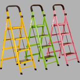 ds铝合金家用小折叠梯凳二三四五步加厚铁钢管踏板人字梯子