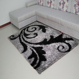 [特价] 韩国丝图案加真丝地毯 卧室 客厅 满铺地垫玄关地毯可定做
