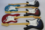 特价Fender芬达同款电吉他墨标ST电吉他5色可选 接受定做质量保证