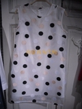 特卖太平鸟女装正品代购2015年夏黑白波点连衣裙(699)A1FA52465C8