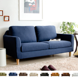 客厅时尚布艺小户型沙发现代简约新款日式沙发北欧单双人组合