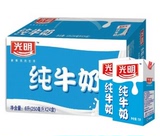 光明 纯牛奶250ml*24盒/箱 全脂牛奶 正品包邮 2箱更优惠