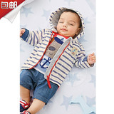 【现货特价】英国NEXT童装宝宝纯棉航海条纹外套（6个月-1.5岁）