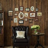 都多爱家 实木照片墙 创意组合相框墙 美式小客厅 餐厅 卧室16框