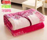 【天天特价】法莱绒毛毯冬季保暖珊瑚绒床单盖毯法兰绒双人毯单件
