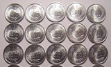 全新卷拆原光1975年1分硬币 75年1分钱币古董收藏钱币人民币分币