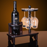 莱瑞斯CSK欧式红酒架创意摆件木质红酒杯架木制红酒酒架 蘑菇伞款