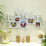 欧式family字母相框挂墙连体树脂ABS健康环保装饰框创意个性包邮