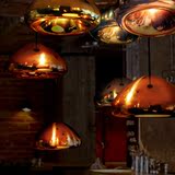 美然美家 Tom Dixon void light copper黄铜碗玻璃吊灯酒吧餐厅灯