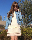MORA日本直送新款MERCURYDUO刺绣镂空无袖淑女连衣裙001610300701