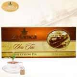 2件包邮  zylanica斯里兰卡进口锡兰红茶包乌瓦茶盒装25包袋泡茶