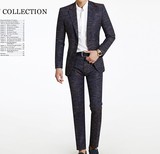 韩国代购男装西服套装韩版修身经典绅士商务西装上班男士外套现货