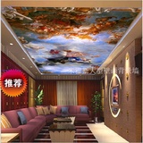 大型壁画欧式油画背景墙天花吊顶墙纸无缝墙布ktv酒店客厅壁纸画