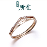 银素所在 925纯银皇冠女戒指婚戒创意韩版公主定制刻字生日礼物
