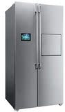 2014年美的最新款BCD-620WKDV变频带吧台对开双门冰箱