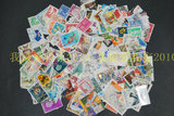 外国邮票300枚(不重复) 信销邮票  邮品收藏品 邮票集藏