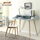 溢莱 创意家具 实木书桌 北欧简约电脑桌 日式写字台 桌子