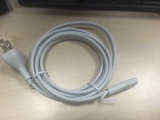 苹果 Appletv 2/3/4代 Mc414/Mac mini 国标2插 8字型电源线