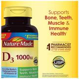 美国直发包邮 Nature Made Vitamin D3 维生素D 3 /1000IU 650粒