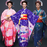 日本传统cos振袖女士海末和服正装睡袍浴衣动漫写真改良版服套装