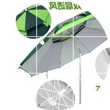 万向钓伞特价连球钓鱼伞超轻万向2米钓鱼伞防雨2.2米折叠配件包邮