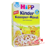 德国喜宝HiPP小鸭子星星脆口谷物水果早餐麦片 200g 1岁以上 3534