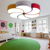 法斯琳创意个性彩色店铺吊灯儿童月亮灯风车幼儿园装饰彩虹吊灯