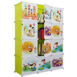 透明工厂儿童卡通书柜书架置物柜小孩玩具收纳柜组装简约现代特价