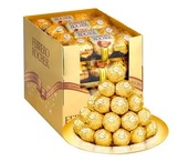 意大利费列罗巧克力T3*16T48粒装金莎榛果生日礼盒喜糖圣诞礼物