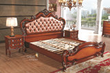 欧式实木雕花床美式乡村玫瑰雕花床法式浪漫公主双人床1.8米包邮