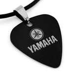 沃森乐器 PICKLACE 钛钢金属吉他拨片项链 雅马哈YAMAHA（黑色）