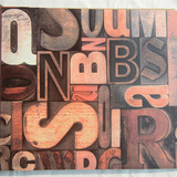 复古3D个性字母涂鸦壁纸PVC防水酒吧KTV咖啡厅嘻哈风格壁画墙纸