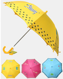 外贸原单男女儿童雨伞可爱遮阳防紫外线晴雨伞日韩出口三色伞正品