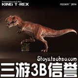 新英国REBOR 2014霸王龙T-rex暴龙恐龙仿真动物模型正品礼盒装 现
