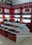 鞋店-老北京布鞋展柜-布鞋展柜-展示柜-鞋店展柜-鞋架-卖场鞋柜
