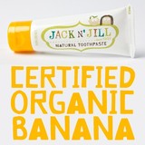 【拼邮】Jack N Jill 婴幼儿有机牙膏 50g 香蕉味 有机认证可吞咽
