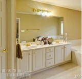 美欧式浴室柜组合 橡木落地双盆卫浴柜台盆柜面盆柜洗脸盆洗手台