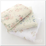 菊家 布料 贡缎棉布 床单被套床品布料幅宽2.8米 三色堇